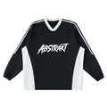 Abstrakt V-Neck Long-Sleeve T-Shirt