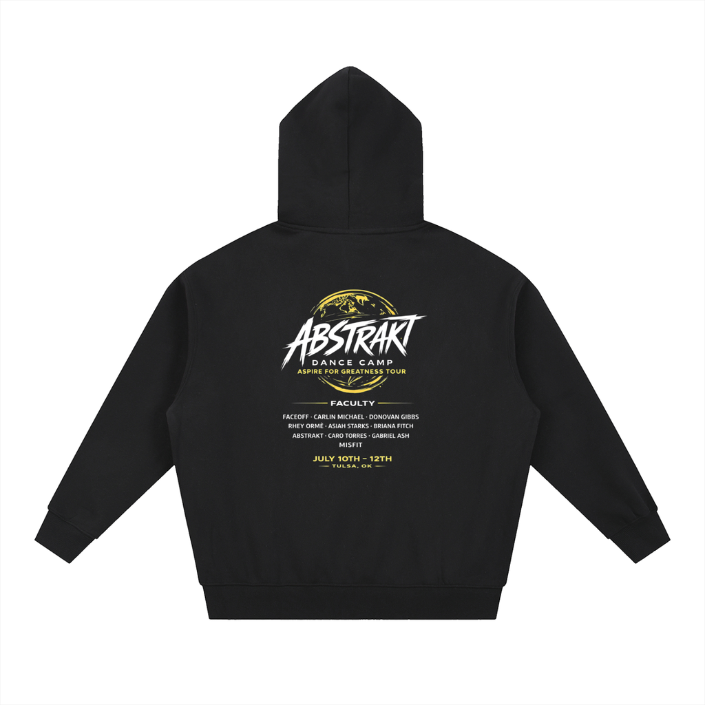 Abstrakt Dance Camp Oversized Fleece Boxy Hoodie