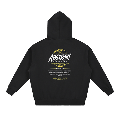 Abstrakt Dance Camp Oversized Fleece Boxy Hoodie