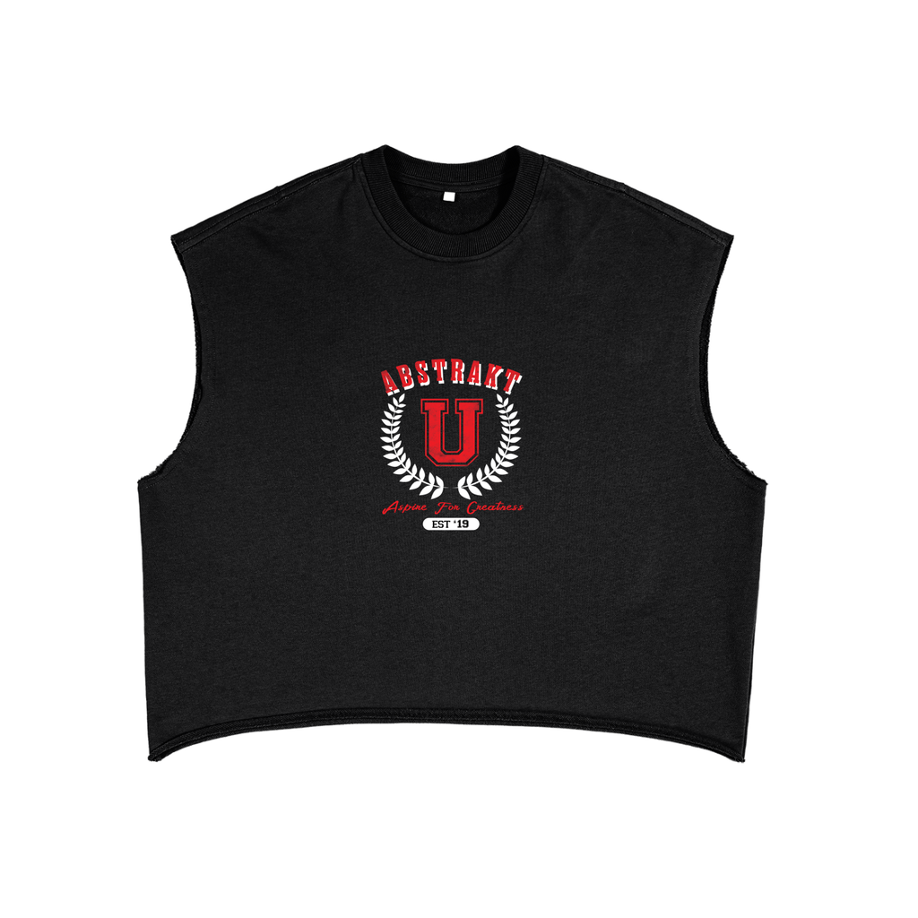 Abstrakt U Boxy Tank Top