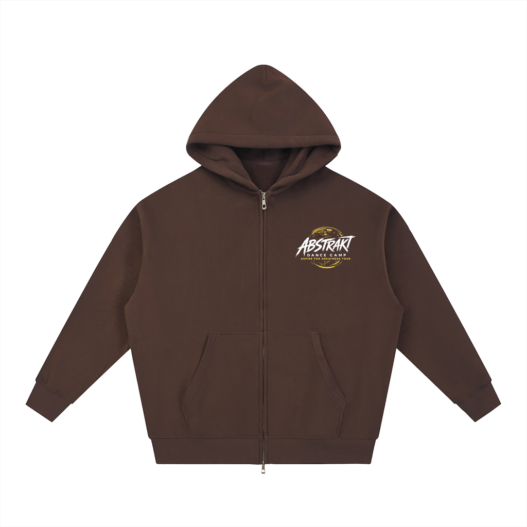 Abstrakt Dance Camp Oversized Fleece Boxy Hoodie