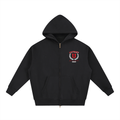 Abstrakt U Oversized Fleece Boxy Hoodie