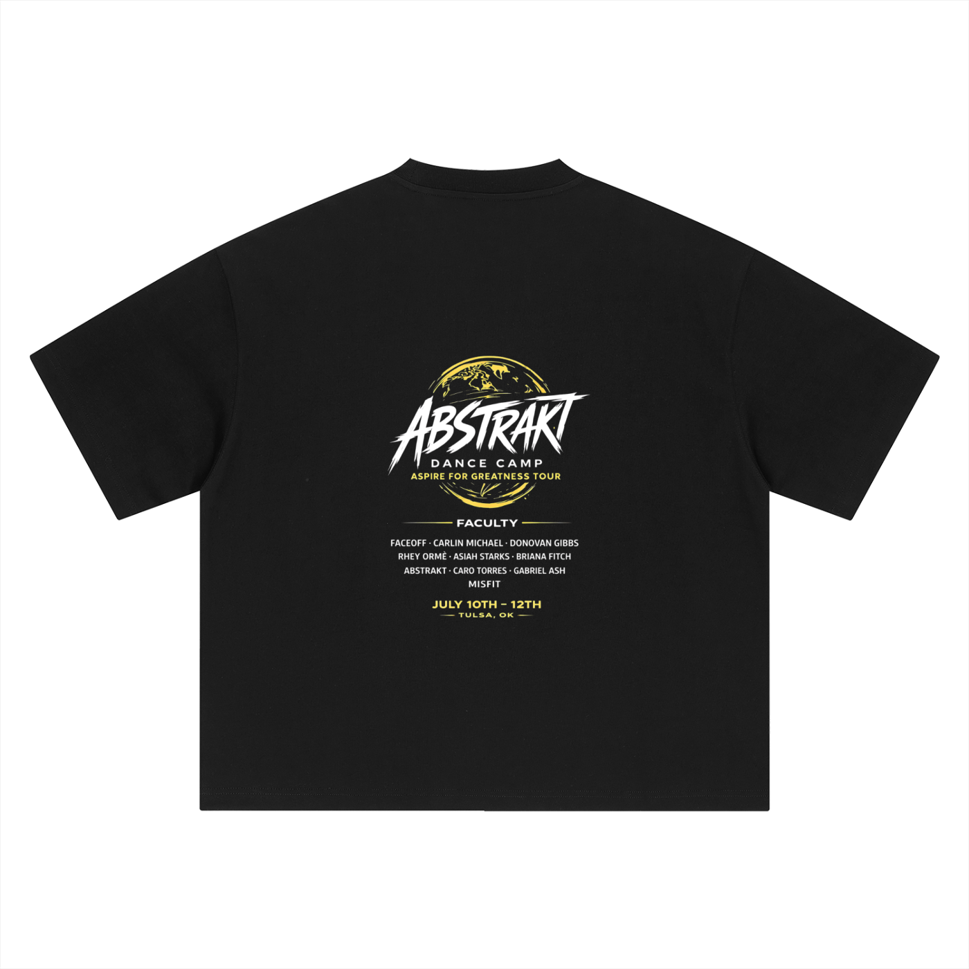 Abstrakt Dance Camp Boxy Oversized T-Shirt