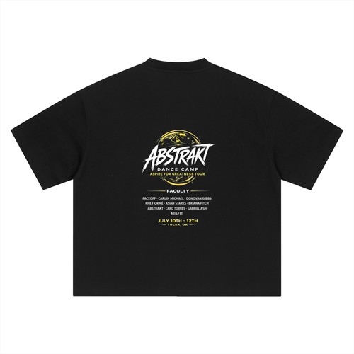 Abstrakt Dance Camp Boxy Oversized T-Shirt